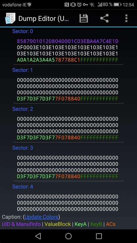 mifare nfc tag data string|Sample code for reading from and writing to a Mifare Classic 1K .